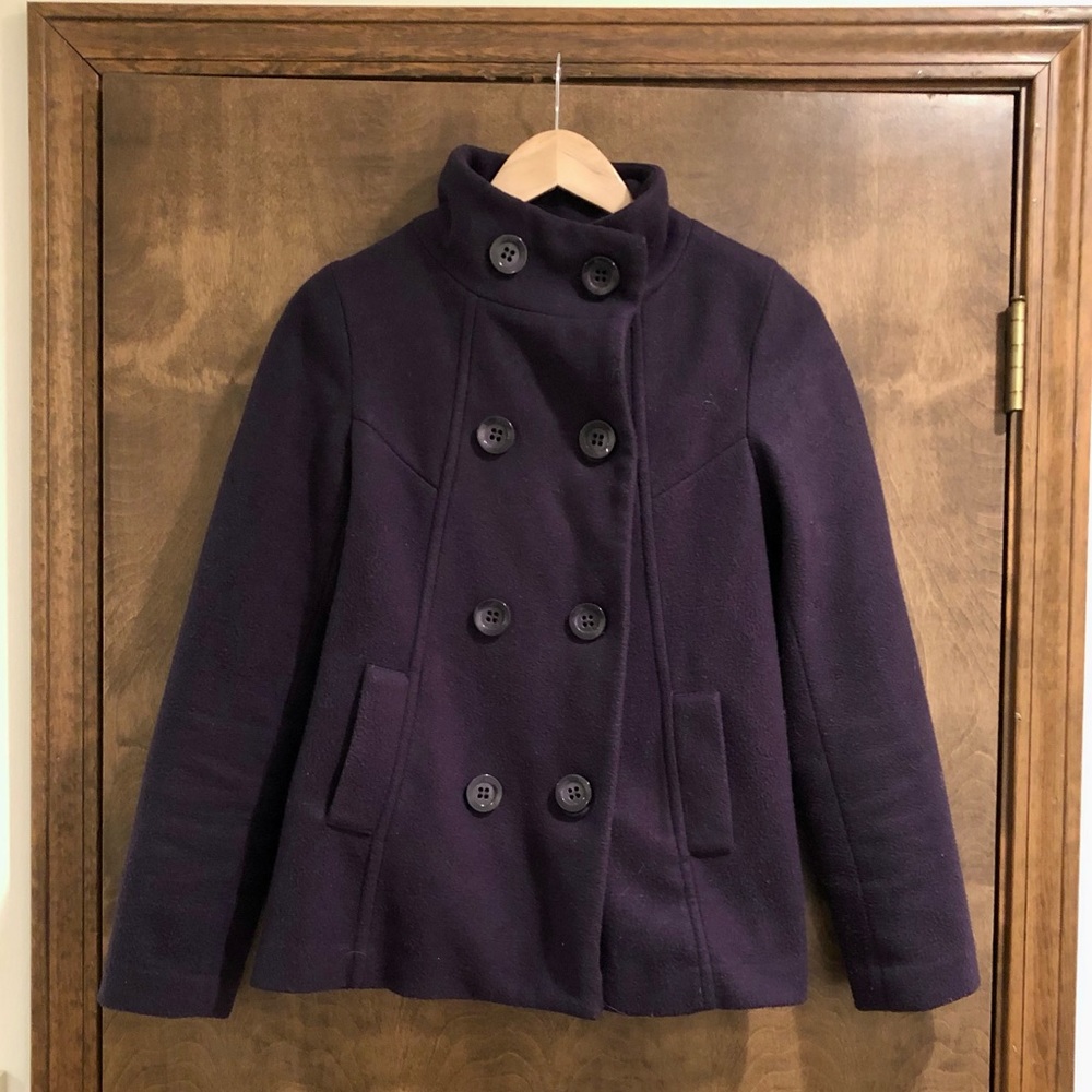 Deep Purple Peacoat